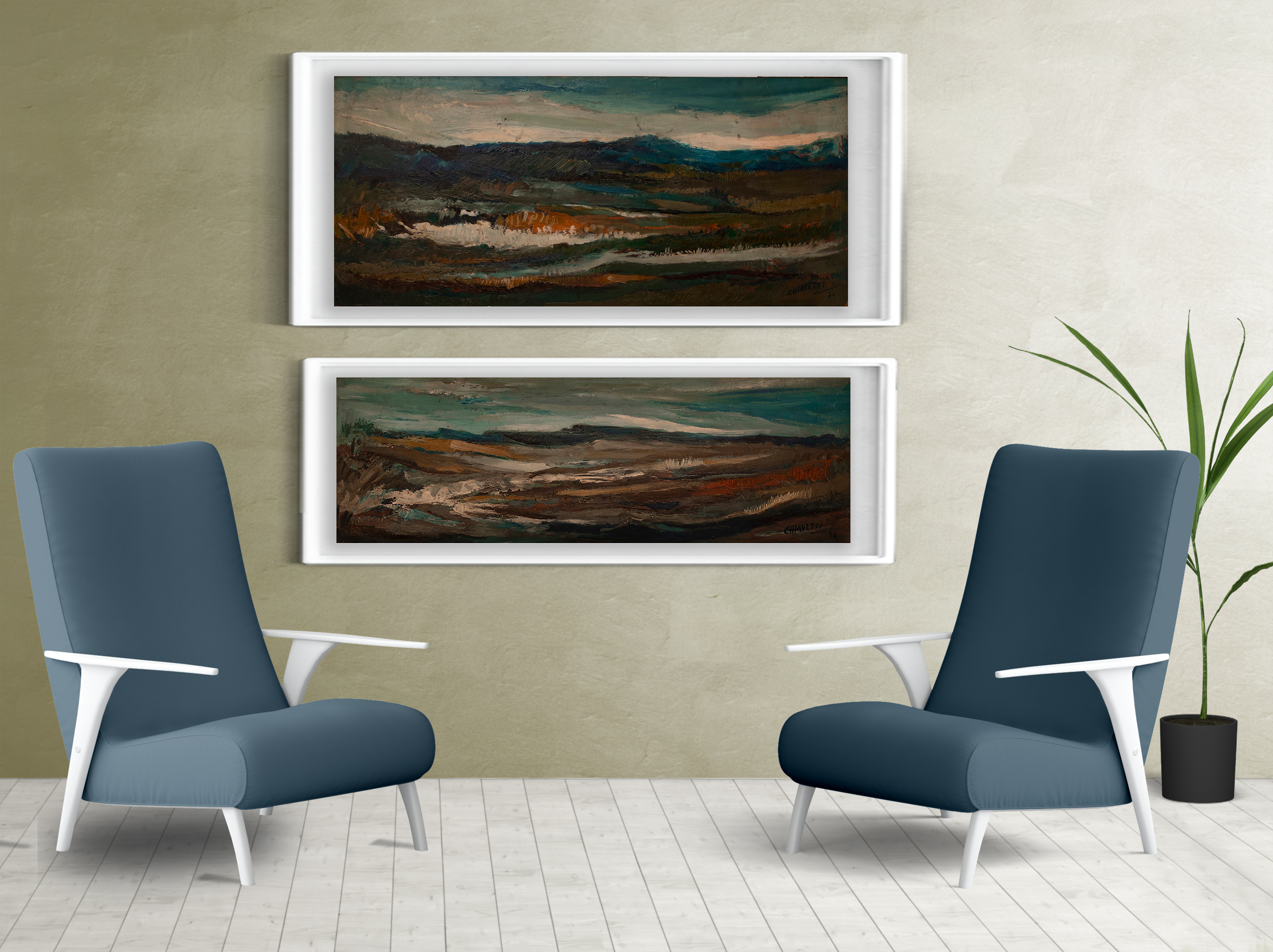 Living cuadro Malvinas 4